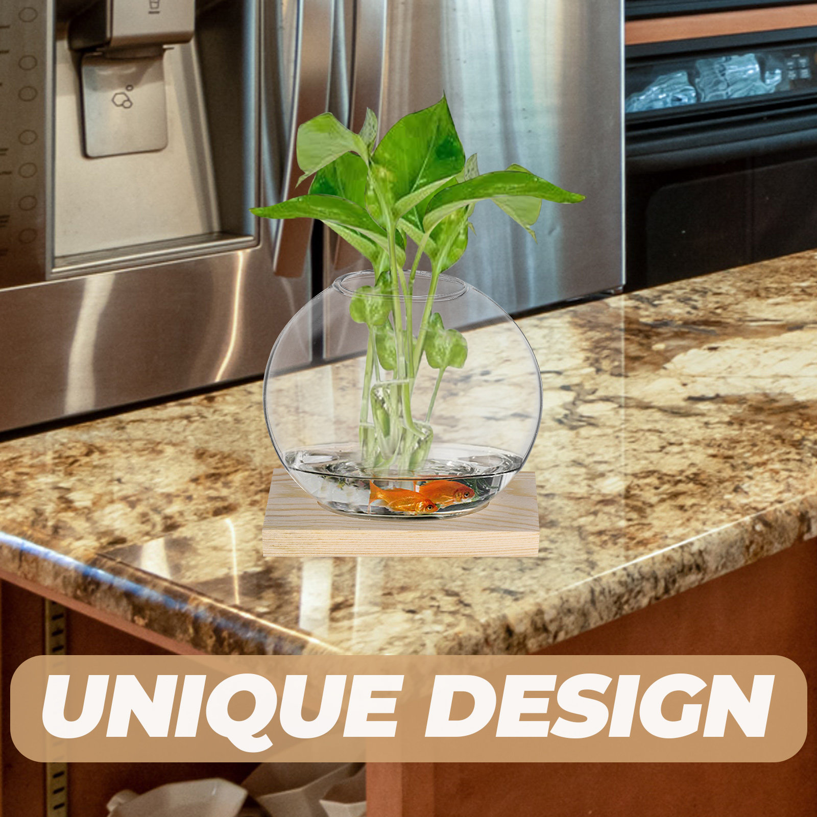 Propagation Station Vase - 2Sets Glass Small Plant Vase For